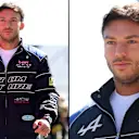 Gasly portant une nouvelle goutte de merch d'Alpine